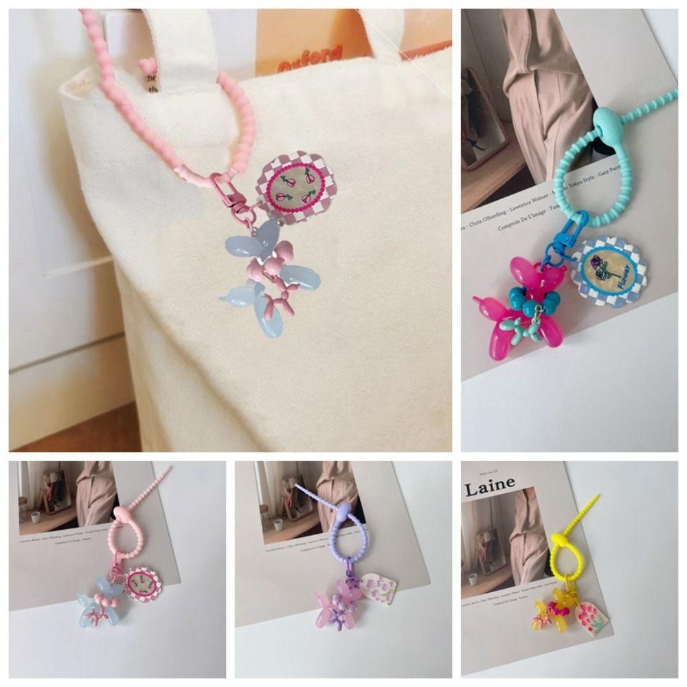 Акриловый брелок-шарик в виде щенка, желеобразный брелок-шарик в виде собаки, подвеска для ключей от машины