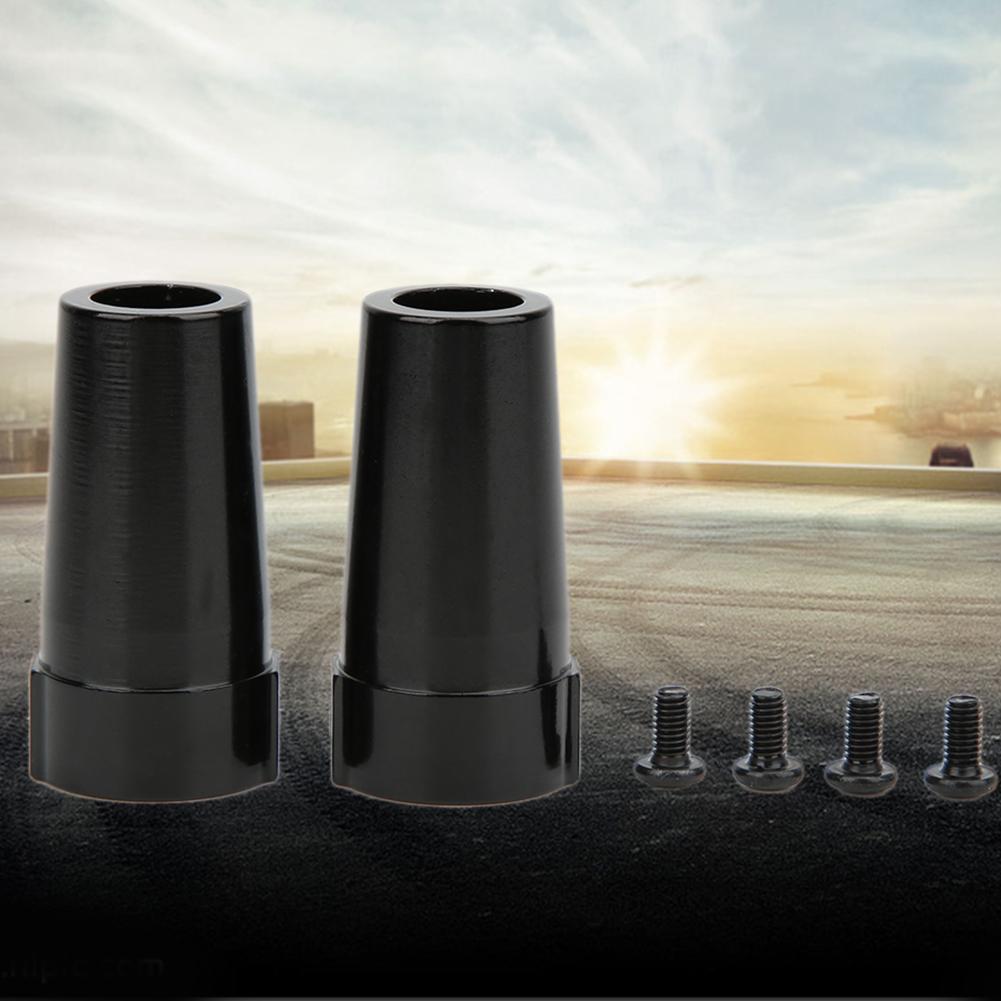2pcs Aluminum Alloy Rear Axles Bushing Accessory Fit for Wraith AX90018 90020 1 10 RC CarBlack
