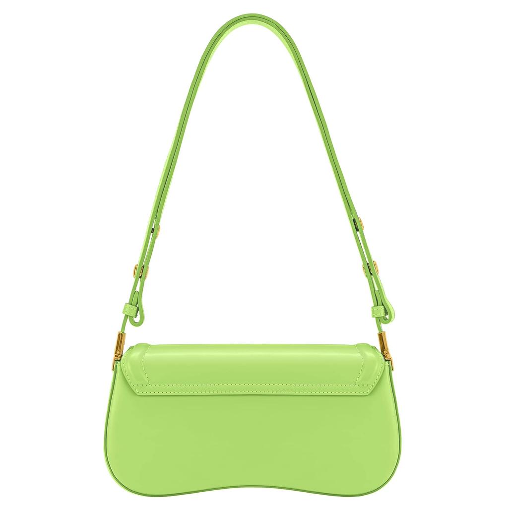 Joy Bag 2WAY Crossbody Bag Small Shoulder Bag Adjustable Length Mini Crossbody Bag Style Lightweight Cute Small Bag [JW PEI] Women's 90's (Green)
