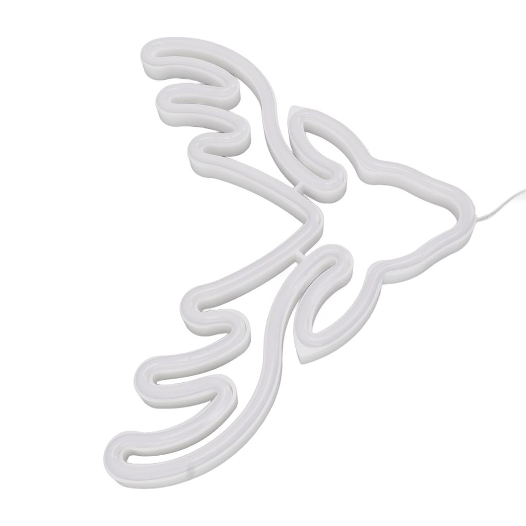 Неоновый светодиодный знак USB на батарейках рождественский праздник спальня настенный декор украшения