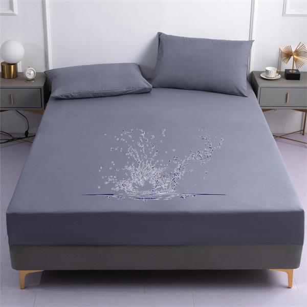 Водонепроницаемая простыня, противоскользящая простыня Super King Queen Size, наматрасник, защитный чехол/чехол для матраса (Нет наволочки)