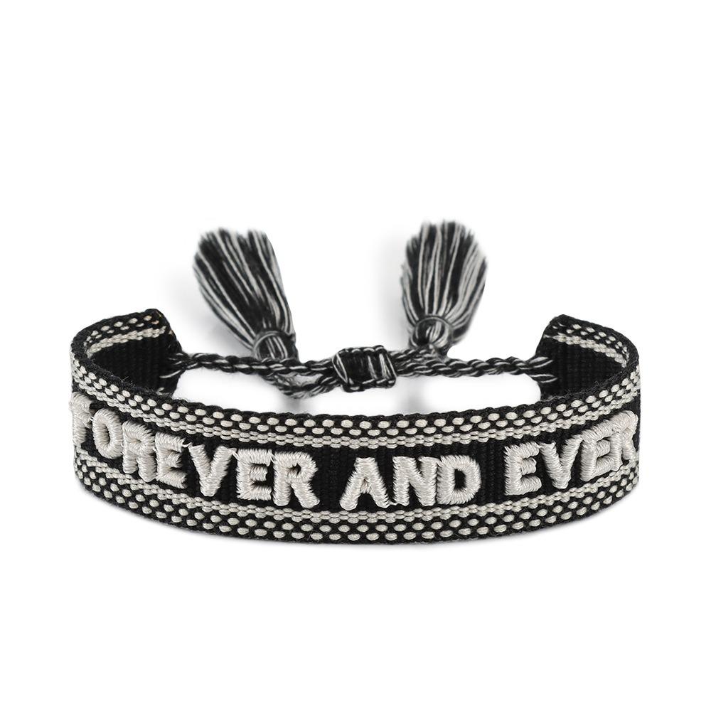 Уникальные и приносящие удачу плетеные браслеты дружбы с кисточками для влюбленных, плетеный браслет, ювелирные подарки