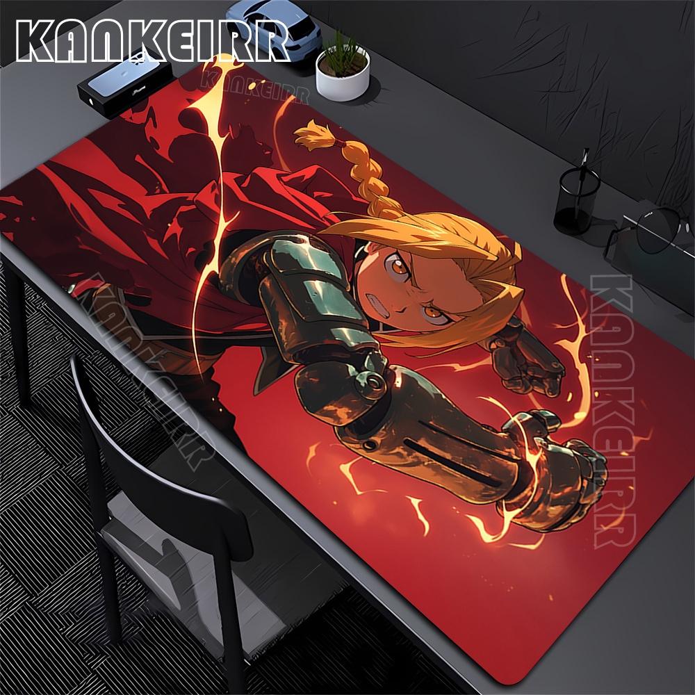 Gaming Xxl Hd Custom Home Mousepad Fullmetal Alchemist Mouse Pad Keyboard Pads Anti Slip Office Carpet Soft Computer Table Mat