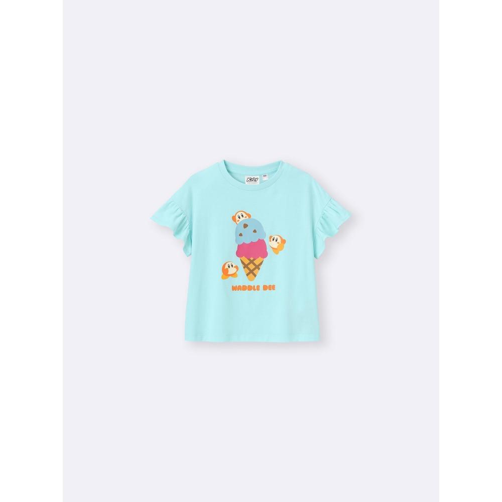 GU by Uniqlo Девочки Графическая футболка kirBy