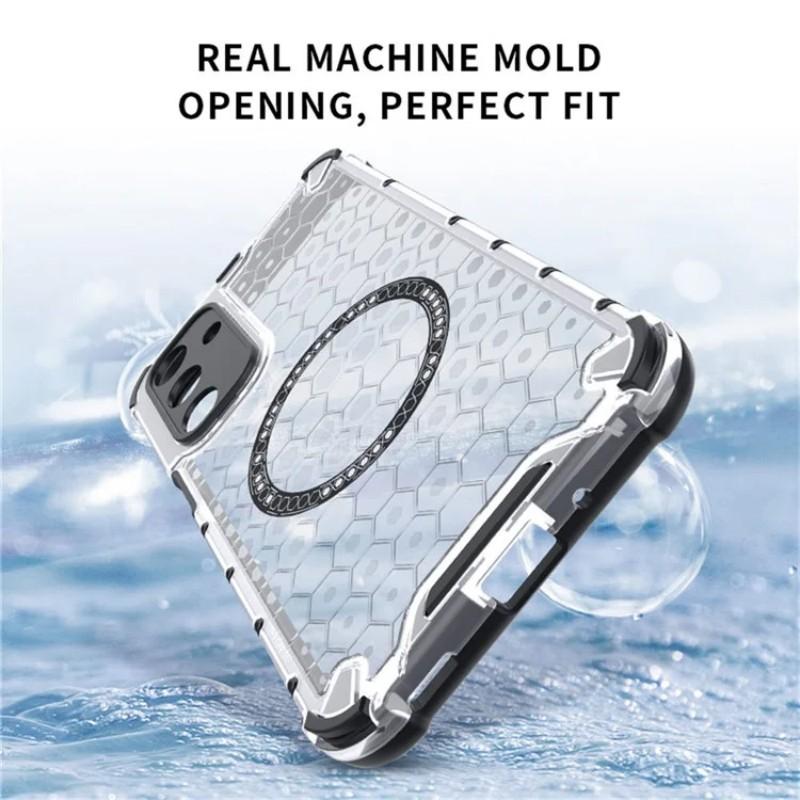 For Samsung Galaxy A16 4G/Galaxy A16 5G Case Compatible with MagSafe WANLONFENG FC Series TPU+PC Phone Cover with Tempered Glass