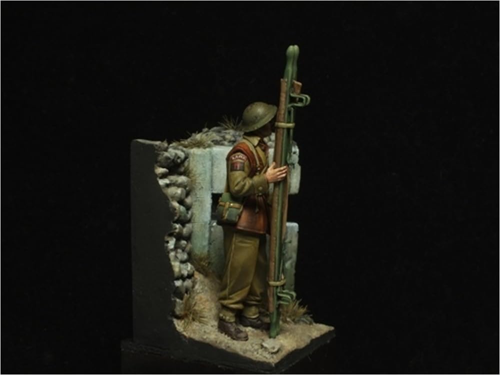 HD Models 1/35 Набор медиков Британского Содружества с подставкой для демонстрации, 3D-печатный набор, HDM35194