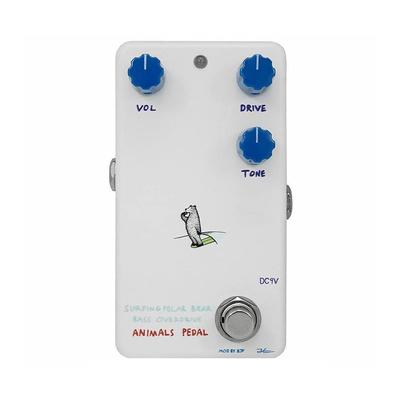 Педаль Animals Педаль Animals SURFING POLAR BEAR BASS OVERDRIVE MOD BY Bass Effector Bass Overdrive BJF/Overdrive