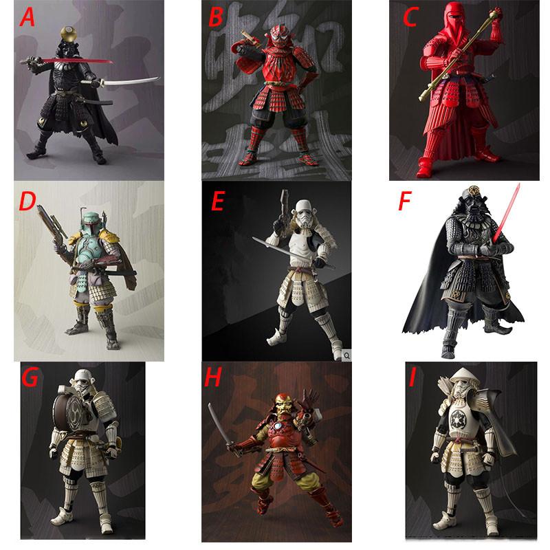 Versatile Anime Star Wars Movie Realization Japanese Samurai Action Figure 7" Perfect For Collectors
