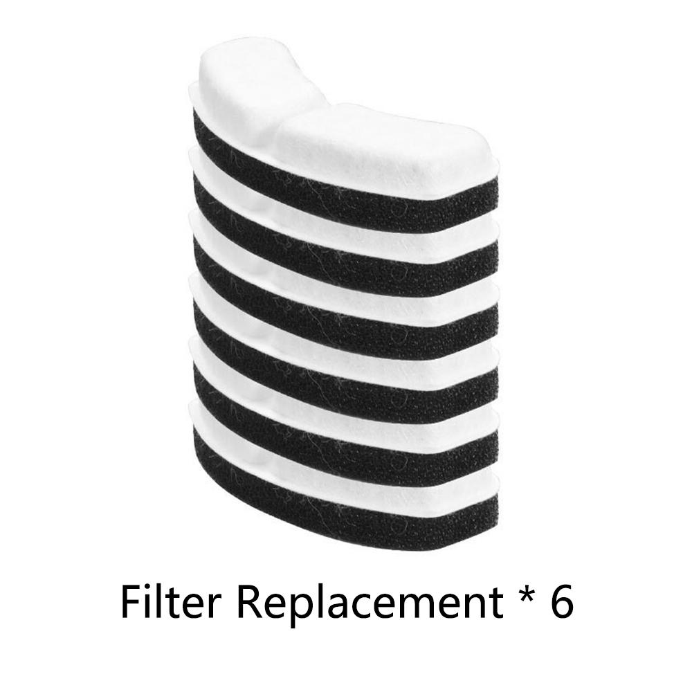 Automatic Cat Water Fountain for Cats and Dogs with Filter, LED Light