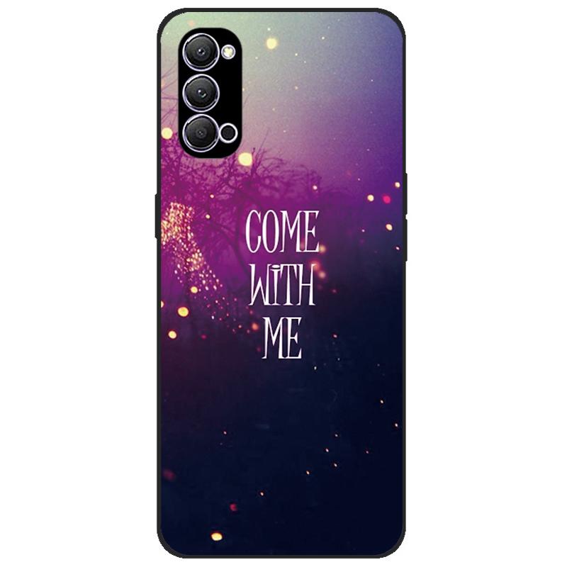 Чехол для Oppo Reno4 Pro Reno 4, мягкий силиконовый чехол с милой росписью для Oppo Reno4 5G Reno 4 Pro 5G CPH2089, чехлы для телефонов Fundas Coque