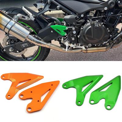 Защитная накладка на пятку мотоцикла для Kawasaki Ninja 400 Z400 2018-2022 Левый и Правый Комплект (зеленый)