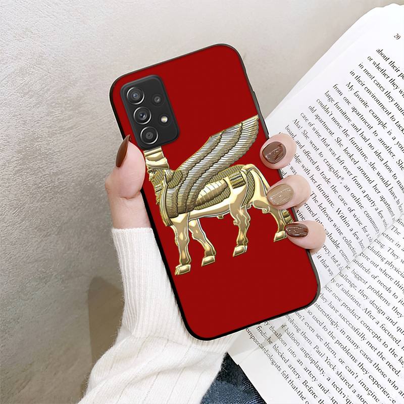 Чехол для телефона Lamassu с ассирийским крылатым львом для Samsung Galaxy A02 A12 A21 A22 A32 A41 A42 A51 A71 A72