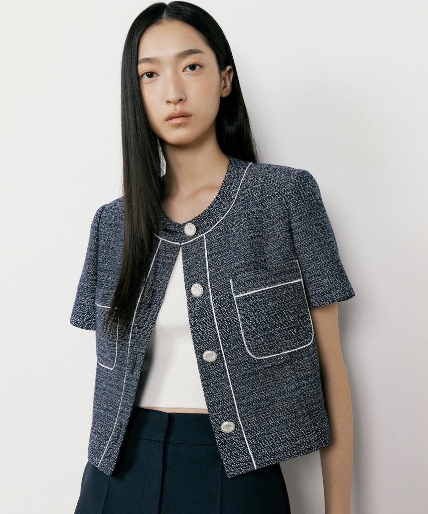 OCTETTE Summer Line Tweed Jk_2Color