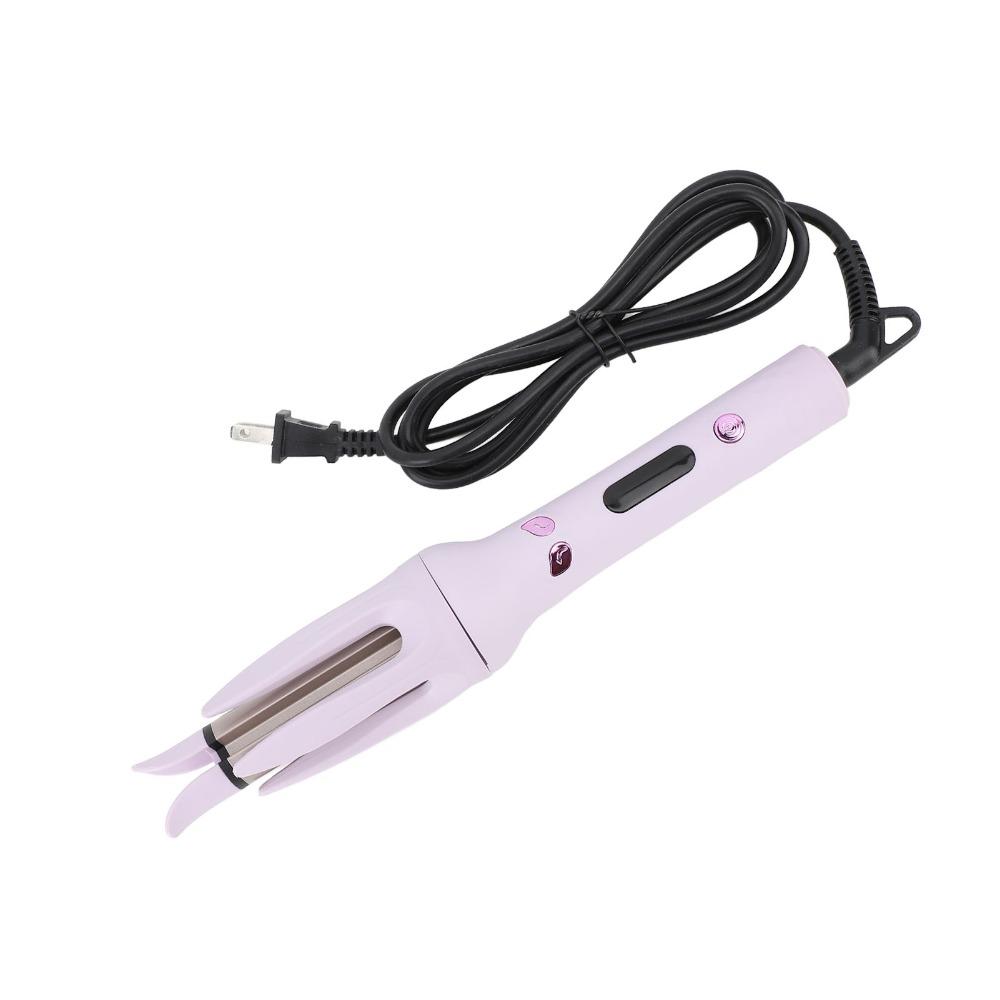 Portable Auto Hair Curler Adjustable Temperature Rotating Curling Iron For Salon Styling