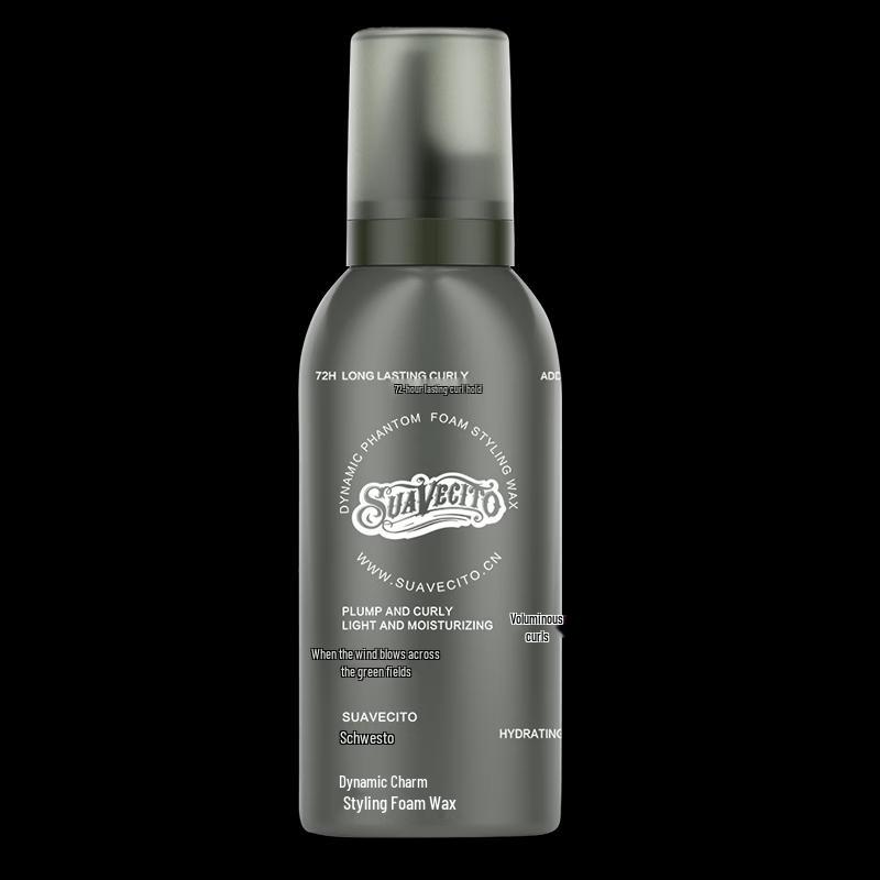 SUAVECITO Skull Styling Foam Hair Wax