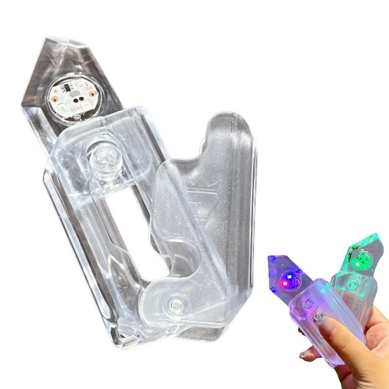 Новый светодиодный нож-морковь прозрачный 3D гравитационный нож-морковь мигающая морковь детская игрушка оптом