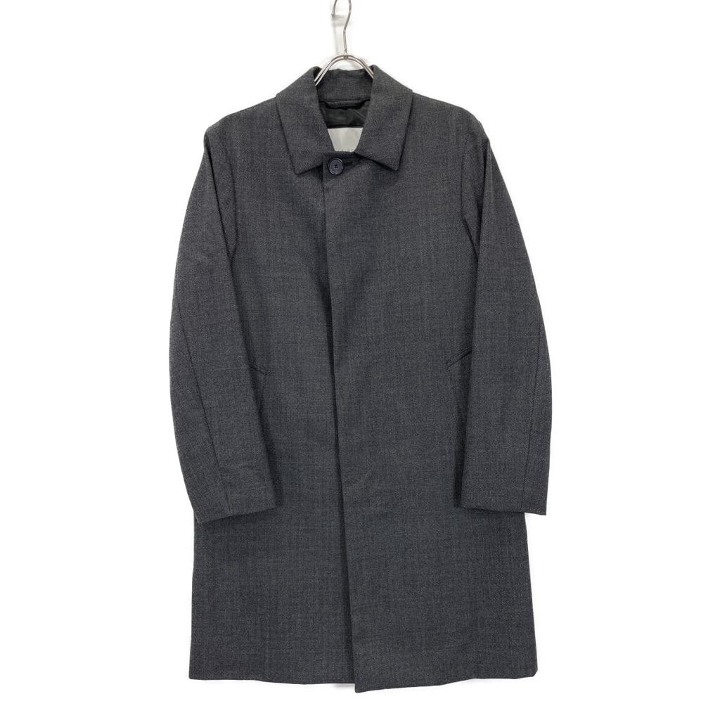 MACKINTOSH PHILOSOPHY H1C15-243-08 Серое шерстяное пальто с воротником стойка 38 серыйБ/у