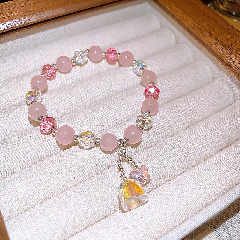 Natural Stone Bracelets Sweet Dopamine Pearl Baroque Bracelets Simple Collarbone Chain Fashionable Temperament Accessory