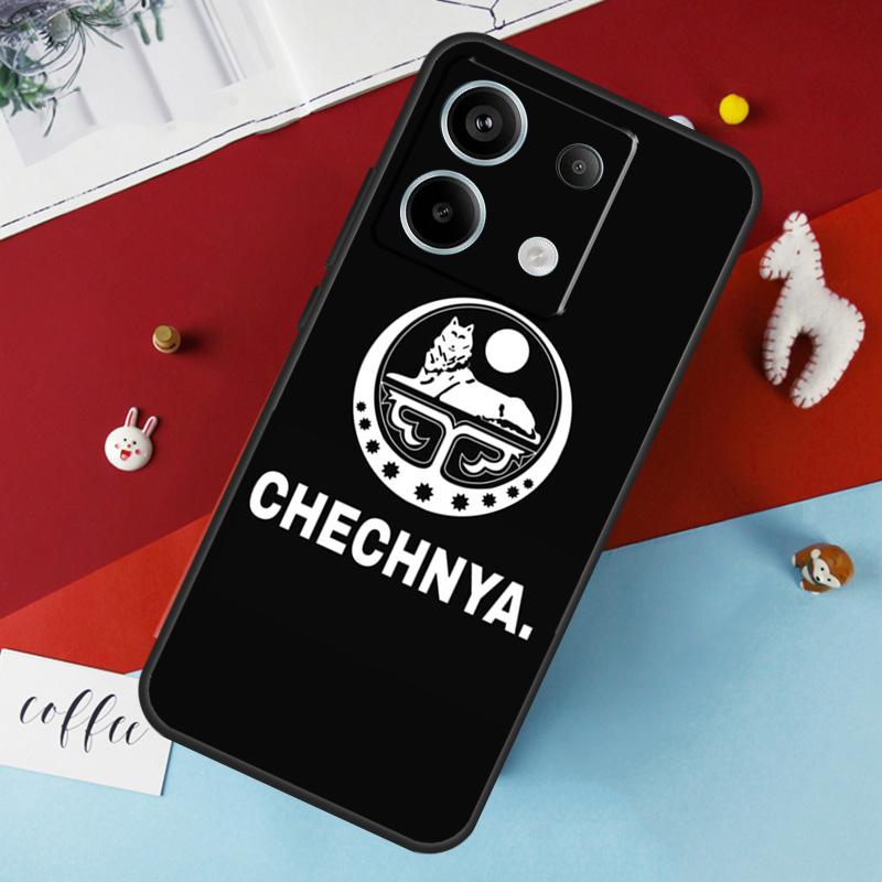 Чехол с флагом Чечни Чеченский волк для Xiaomi Redmi 12 13C 12C 10C 9C Redmi Note 13 9 10 11 12 Pro 9S 10S 11S 12S Cover