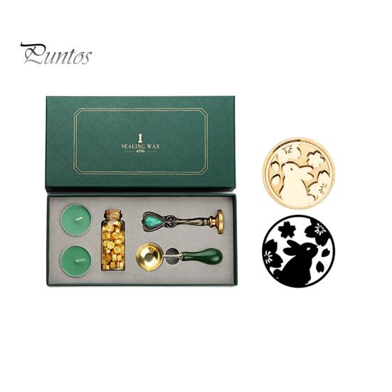 1 комплект, винтажный набор сургучовых уплотнительных бусин для самостоятельного изготовления лака для запечатывания конвертов