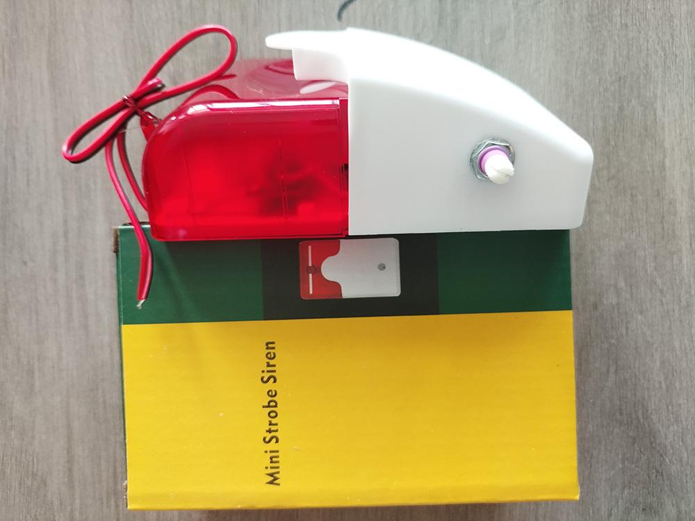 Звуковая и световая сигнализация Сирена Горн 12В/24В/220В - Динамик против кражи