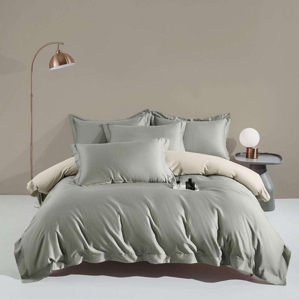 Комплект из 4-х частей одеяла Duo Xi Ai Mei Nordic Light Luxury из длинноволокнистого хлопка 60-го калибра