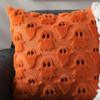 Home Decor Polyester Throw Pillow Cover Soft Solid Color 40*40 45*45cm Square Pillow Case for Couch Sofa Decorative Pillows