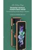 Чехол для складного телефона Samsung Z Flip7: Электроplated Магнитная подставка и кольцо для пальцев Защитный чехол