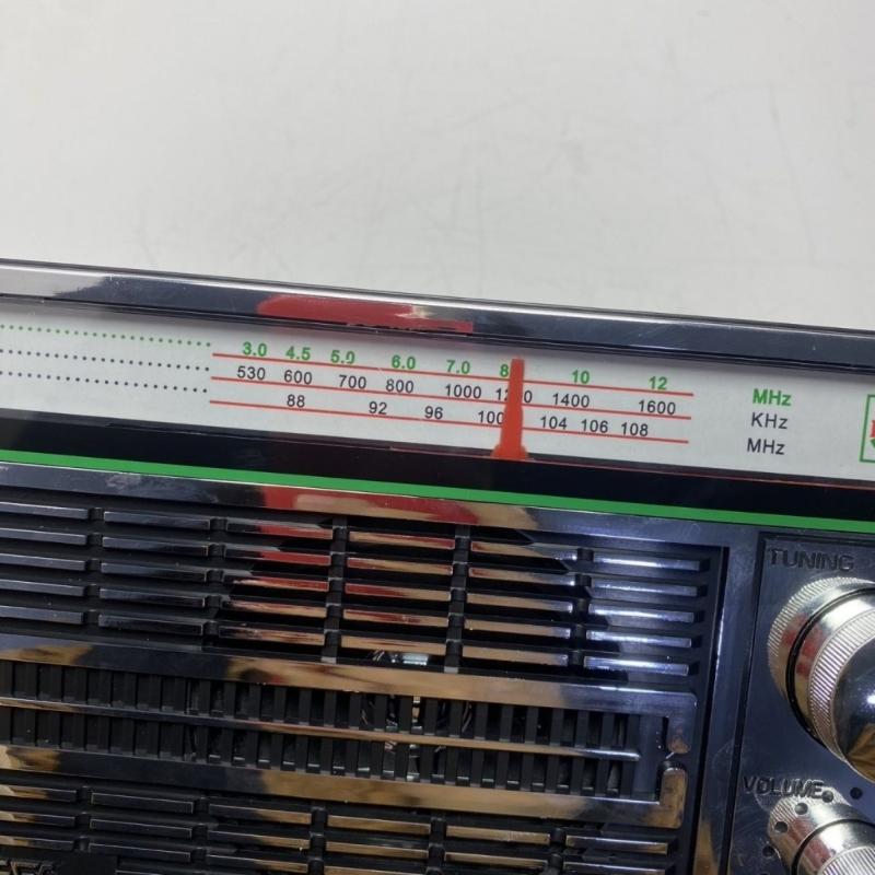 Ретро Радиоприемник AM FM SW Специально для Пожилых Людей Простое Управление Громкий Динамик и Питание от Батарей или Сети 230В