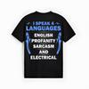 Funny Electrician Art Men Women Electrical Engineer Humor T-Shirt