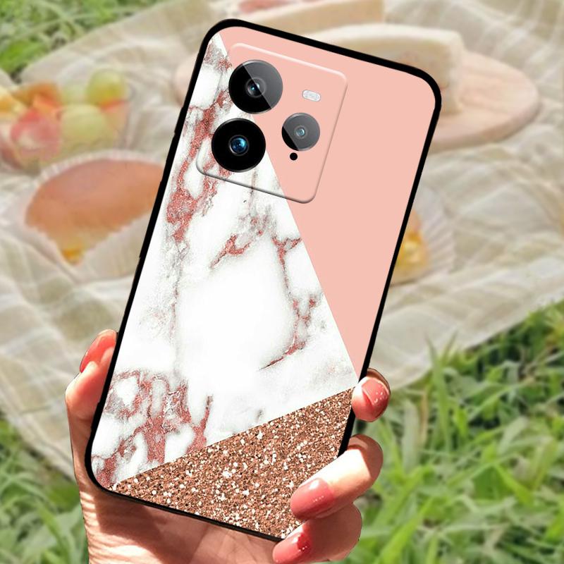 Чехол для Realme GT7 Pro Модный Цветной Печать ТПУ Силикон Мягкая Защитная Крышка Телефона Для Realme GT7 Pro Ударопрочный Задний Корпус Телефона