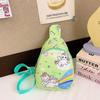 Fashionable Nylon Childrens Chest Bag Vibrant Cartoon Design For Gender Neutral Ages 3 To 6