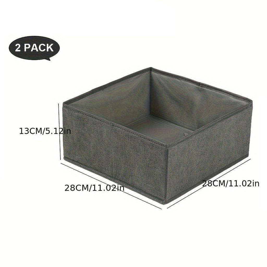 Underwear Storage Box, Drawer Divider Organizer, Foldable Closet Organizer And Storage Box, Dresser Drawer Dividers For Clothes,