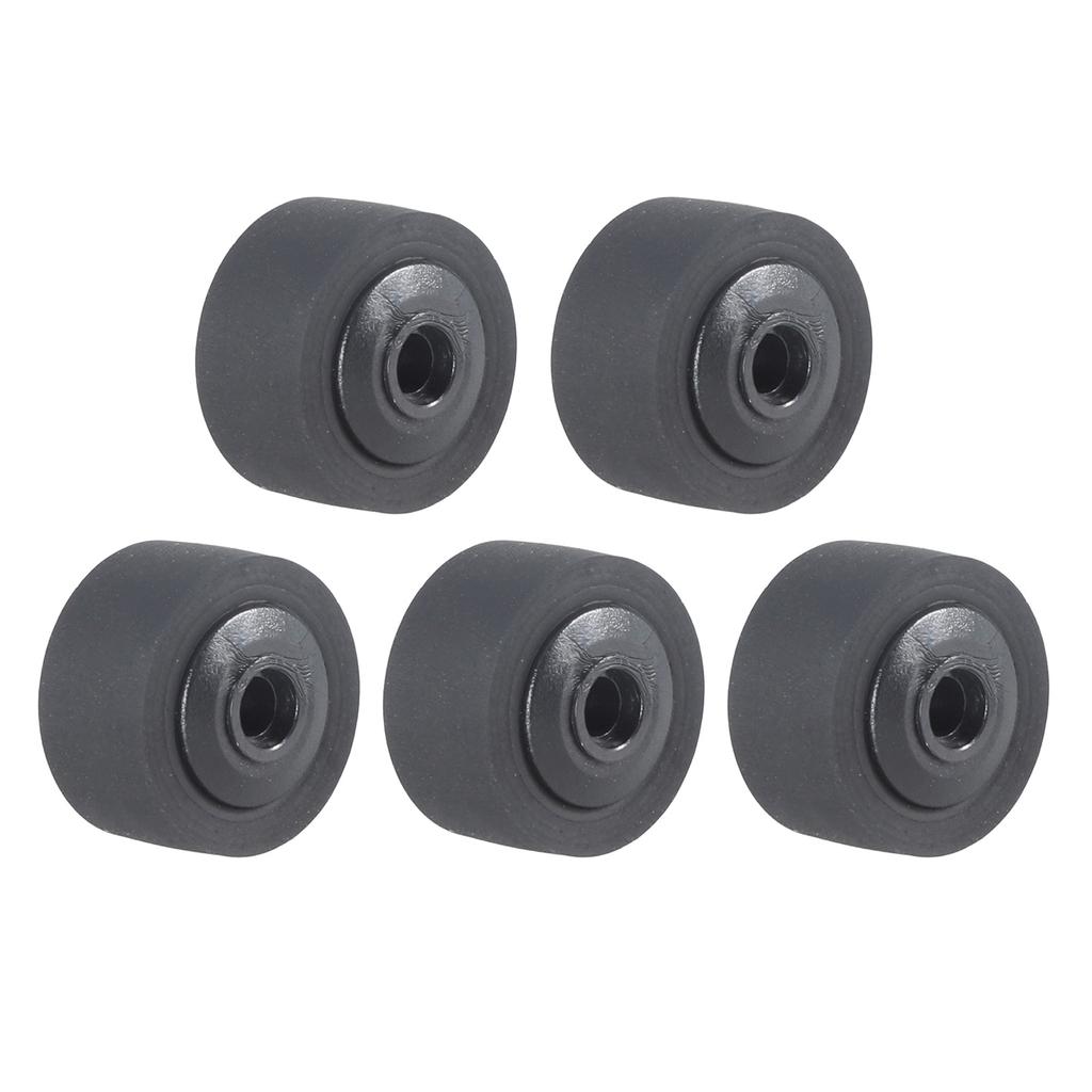 5Pcs Roller Bearing Wheel Cassettes Tape Device Pressure Roller for Audios Pressure Roller for Recorder Radio Pressure