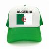 Cool Algeria Trucker Cap Unisex Algeria Flag Hat Baseball Cap Unisex Mesh Net Caps