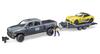 Bruder 02504 RAM 2500 Power Wagon и Гоночная команда Roadster, Желтый и Синий