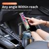 Multifunction Car Drink Cup Holder 2 In 1 Tablet Phone Holder 360° Adjustable Vehicle-mounted Slip-proof Holder Auto Accessories
