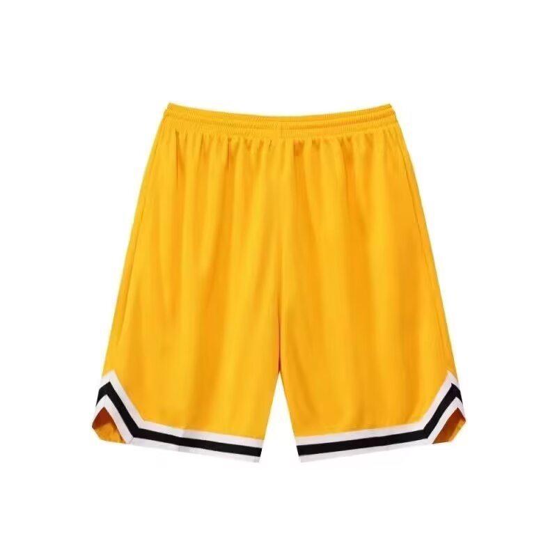 Men's Trendy Quick-Dry Ice Silk Basketball Shorts - Lightweight, Loose, Casual Summer Sportswear