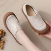 Genuine Leather Women's Casual Countertop Loafers Comfortable Work Business Shoes Women's Flat Shoes Leather Anti-slip Shoes  Walking Shoes