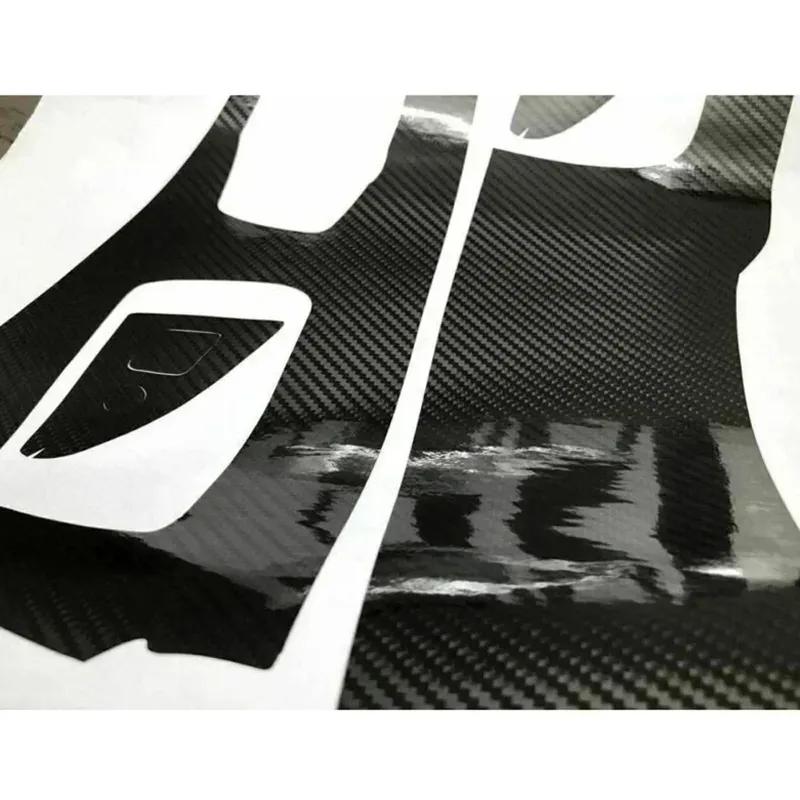 Car Interior 5D Glossy Carbon Fiber Wrap Trim Decal For BMW 3 Series E90 E92 E93 2005-2012 LHD Car Styling Accessories USEFUL