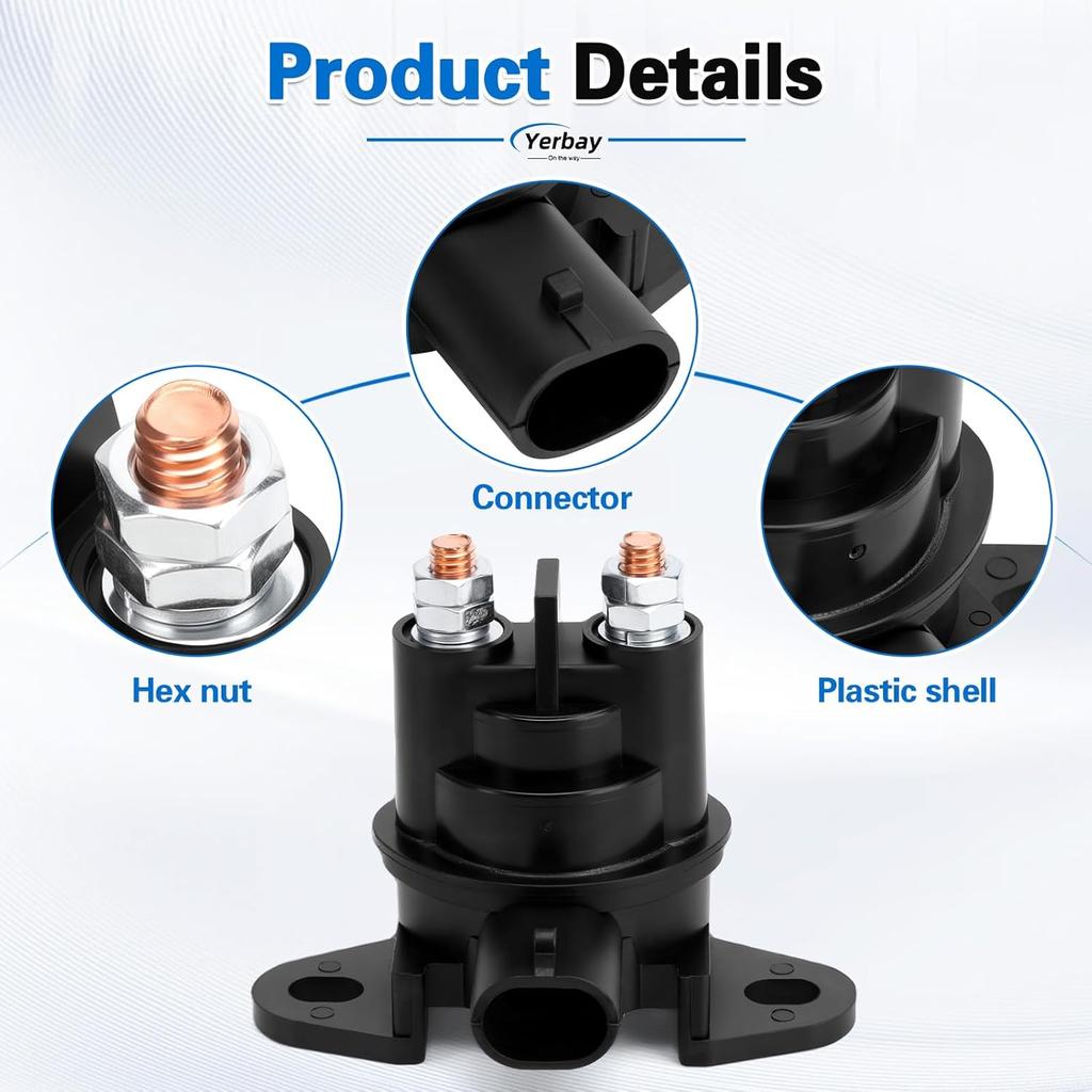 278001802 278003012 Starter Solenoid Relay For Can-Am Defender HD5/8/10 500 800 1000 Maverick Max X3 1000R For Sea-Doo 3D GS GSI GSX GTI GTX RX RXP