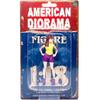 American Diorama Scale Figure Girls Night Out Cara Female Miniature 1/18 - [Used]