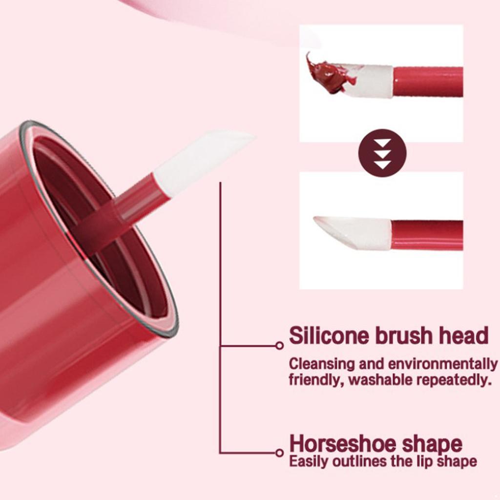 1Pc Glossy Lip Stain – Hydrating Formula, Smudge-proof & Pigmented Color