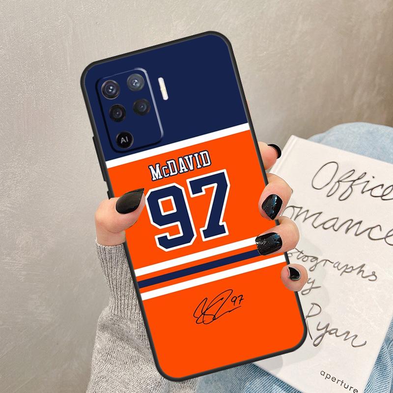 Hockey 97 Case For Oppo A54 A74 A94 A17 A57 A77 A76 A16 A96 A18 A60 A80 A40 A38 A58 A78 A98 A15 A5 Pro