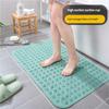 Anti-Slip Shower Mat PVC Suction Cup Pad Bathroom Floor Grip Drainage Holes Massage Foot Mat Waterproof Safety Flooring