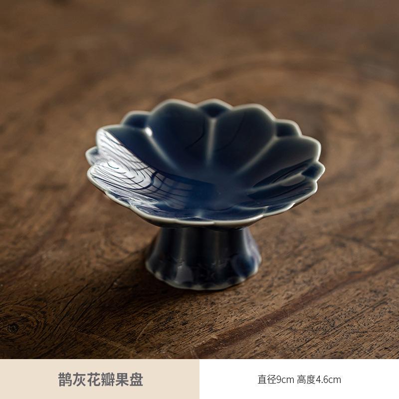 Serving Platter Decoration Modern Multipurpose Ceramic Tray Serving Plate Fruit Bowl for Fruit Dessert Cupcake Nut Family