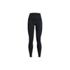 Under Armour Solid Color Casual Mid-Rise Slim Fit Sports Pants Women Pants Black 1382528-001