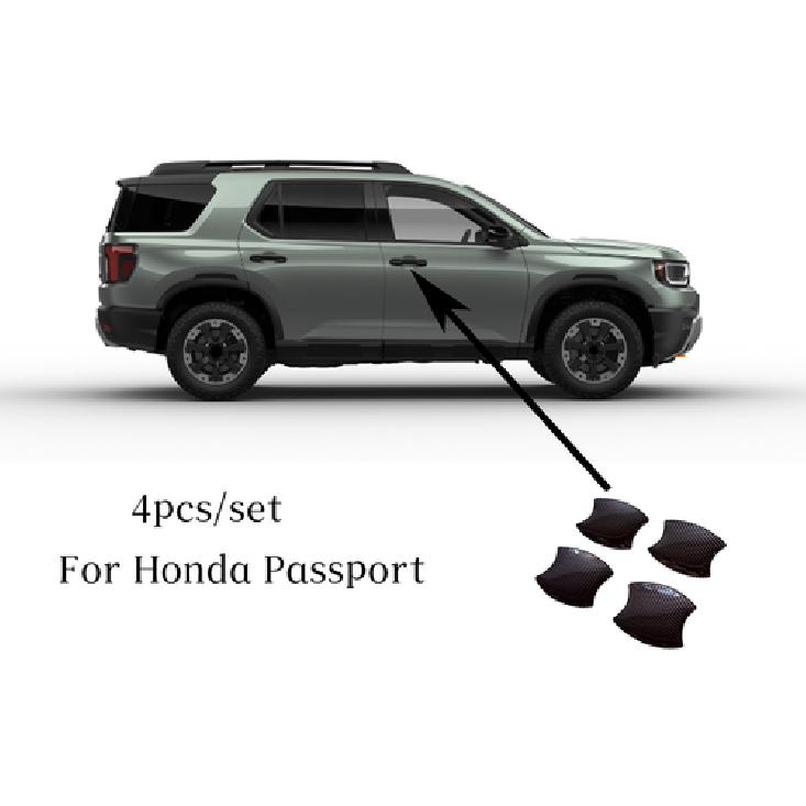 Car Accessories For Honda Passport Carbon Fiber Door Bowl Protector Cover 2026