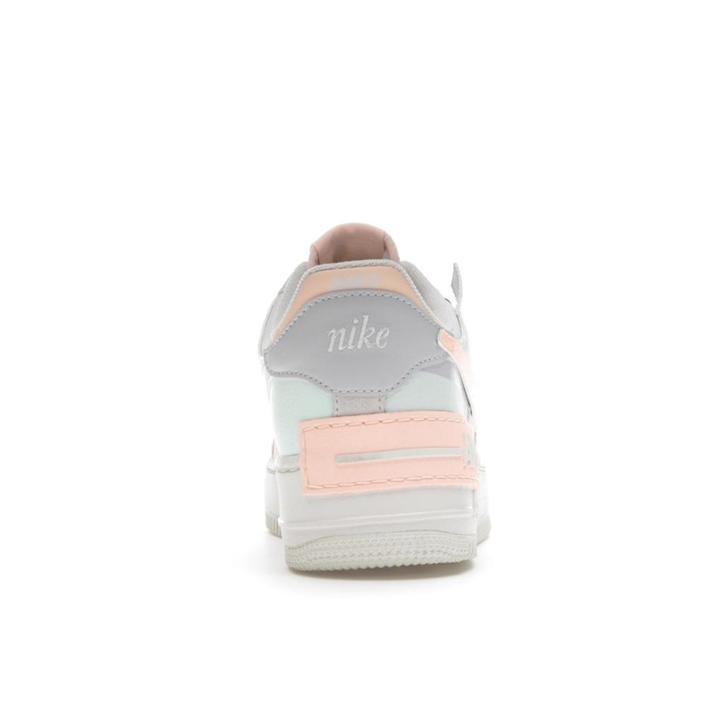 Nike Женские кроссовки Air Force 1 Shadow Barely Green Crimson Tint Orange Sail Photon-Dust CU8591-104