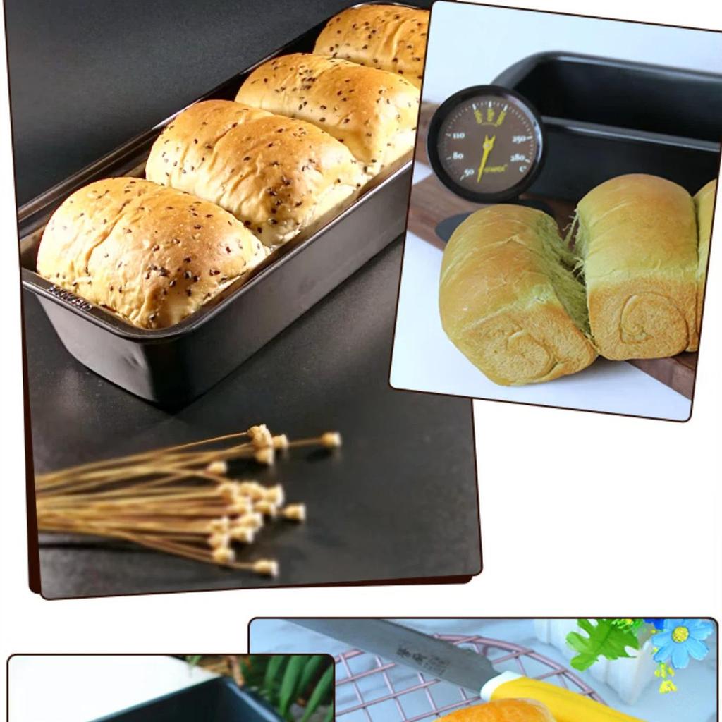 Black Non-stick Loaf Pan for Baking Bread Mold and Cake Mold at Home